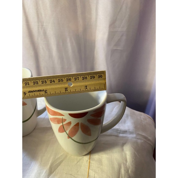 Set of Two (2) Corelle Coordinates Porcelain Square Mugs - Picture 13 of 13